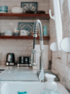 kitchen catering style tap